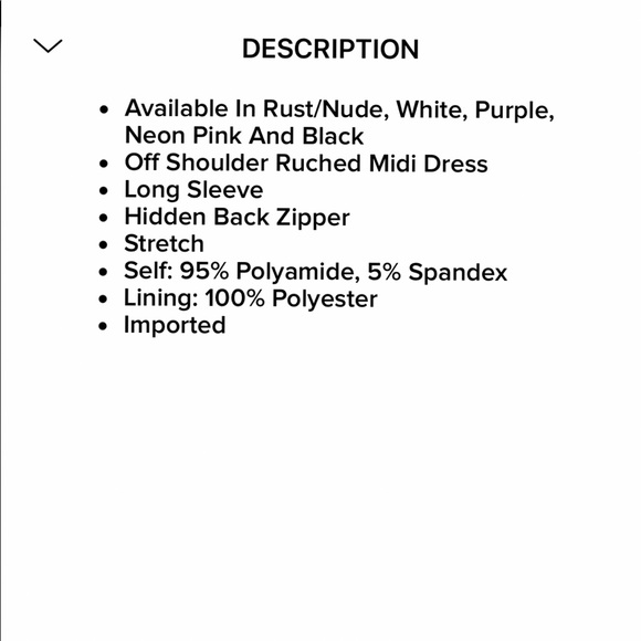 ❤️SOLD❤️Fashion Nova Ready in a ruched off shoulder midi dress 💜💜 - Picture 8 of 8